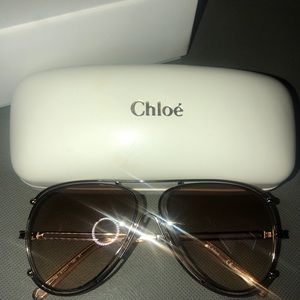 Chloé Isidora Aviator Sunglasses